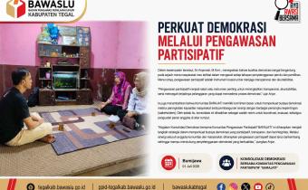 Bawaslu Kabupaten Tegal Bersama Komunitas “BARAJATI” Perkuat Komitmen Kawal Demokrasi