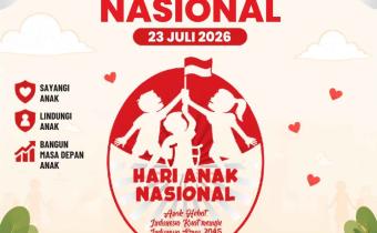 Bawaslu Kabupaten Tegal Publikasikan Ucapan Hari Anak Nasional 2026 melalui Media Sosial