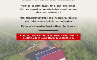 Semangat Koperasi, Semangat Mengawasi Demokrasi Bawaslu Kabupaten Tegal Ajak Masyarakat Perkuat Pengawasan Partisipatif Melalui Nilai Kebersamaan