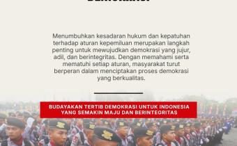 Membangun Budaya Tertib Demokrasi Melalui Kesadaran Hukum dan Kepatuhan Kepemiluan