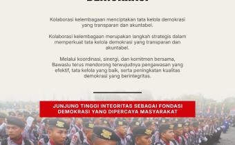 Perkuat Integritas dan Kolaborasi, Bawaslu Kabupaten Tegal Sosialisasikan Kebijakan Kelembagaan