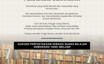 Perpustakaan Ternyata Punya Peran Besar Jaga Demokrasi! Ini Ajakan Bawaslu Kabupaten Tegal di Hari Pustakawan Indonesia