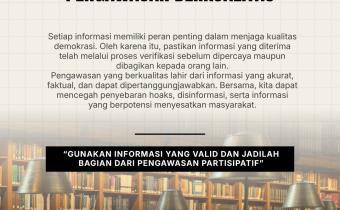 Hari Pustakawan Indonesia: Informasi Berkualitas, Pengawasan Berkualitas