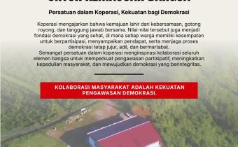 Hari Koperasi Indonesia: Bersatu untuk Kemajuan Bangsa, Bersama Menjaga Demokrasi yang Seha