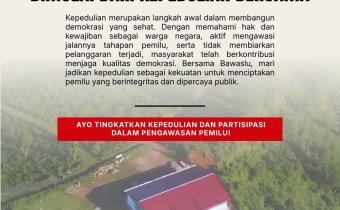 Bawaslu Kabupaten Tegal Ajak Masyarakat Tingkatkan Kepedulian dalam Mengawal Demokrasi Berkualitas