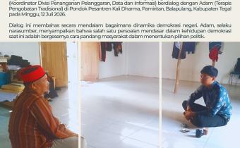 Bincang Santai di Pesantren, Bawaslu Tegal Kupas Akar Masalah Demokrasi: Karakter Bangsa Jadi Kunci Masa Depan Indonesia