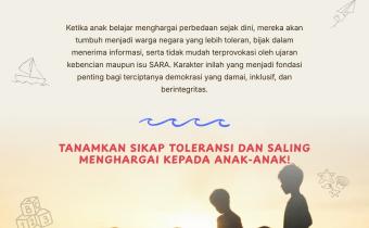 Belajar Menghargai Perbedaan Sejak Dini