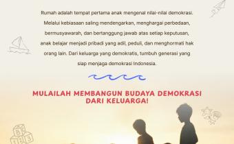 Demokrasi Dimulai dari Rumah, Membangun Generasi yang Peduli dan Berintegritas
