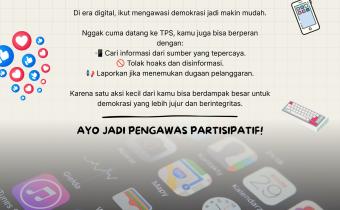 Tak Cukup Datang ke TPS! Bawaslu Tegal Ajak Masyarakat Jadi Pengawas Demokrasi dari Genggaman Tangan