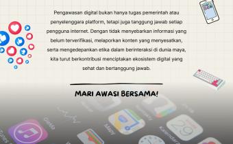 Pengawasan Digital adalah Tanggung Jawab Bersama