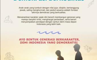 Bawaslu Kabupaten Tegal Gaungkan Pentingnya Pendidikan Karakter melalui Flyer Hari Anak Nasional