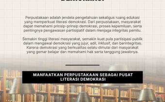 Perpustakaan: Ruang Belajar Demokrasi dan Literasi Publik