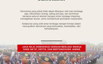 Bersama Mengawal Nilai-Nilai Demokrasi, Bawaslu dan Polri Perkuat Sinergi untuk Indonesia yang Berintegritas