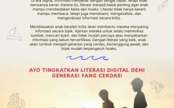Generasi Anti Hoaks Dimulai dari Literasi: Bawaslu Kabupaten Tegal Ajak Anak Cerdas Bermedia Digital