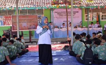 Perkuat Pemilih Pemula, Bawaslu Kabupaten Tegal Gelar Goes to School dan Gandeng MAN 2 Tegal