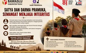 Satya dan Darma Pramuka, Semangat Menjaga Integritas