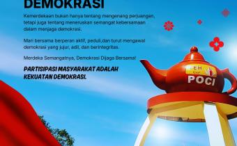 Bawaslu Kabupaten Tegal Gaungkan Semangat Kemerdekaan untuk Perkuat Partisipasi Masyarakat dalam Menjaga Demokrasi