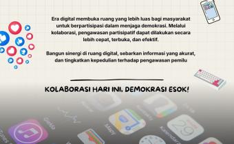 Bawaslu Kabupaten Tegal Ajak Masyarakat Perkuat Kolaborasi Digital untuk Demokrasi Berkualitas