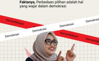 MITOS atau FAKTA? Berbeda Pilihan Politik Berarti Harus Bermusuhan