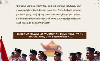 Hari Pramuka: Berkarya, Berbakti, Mengawal Demokrasi