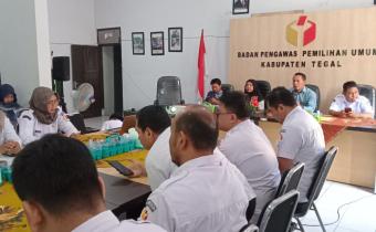Bawaslu Kabupaten Tegal Mantapkan Kegiatan Uji Petik & Bawaslu Membelajarkan