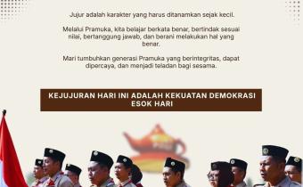Pramuka Menanamkan Nilai Kejujuran Sejak Dini