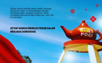 Peringati HUT ke-81 RI, Bawaslu Kabupaten Tegal Dorong Partisipasi Aktif Masyarakat Jaga Demokrasi