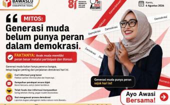 Bawaslu Kabupaten Tegal Ajak Generasi Muda Pahami Peran Pentingnya dalam Demokrasi