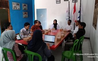 Jaga Komunikasi dan Cermati Data Sipol, Bawaslu Kabupaten Tegal Sambangi DPD Partai Perindo