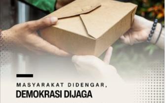 Bawaslu Kabupaten Tegal Publikasikan Flyer “Masyarakat Didengar, Demokrasi Dijaga”