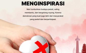 DARAHMU BERARTI, KEPEDULIANMU MENGINSPIRASI