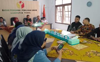 Jejak Kinerja Makin Terukur, Bawaslu Kabupaten Tegal Bahas Implementasi Aplikasi CERMAT