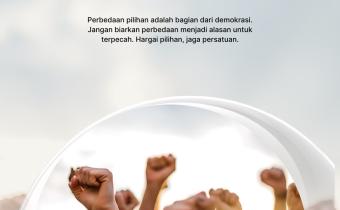 Hari Demokrasi Internasional: Berbeda Pilihan, Tetap Bersaudara