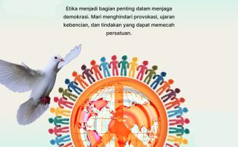 Junjung Etika, Ciptakan Demokrasi Damai