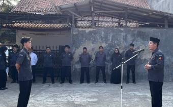 Apel Pagi, Ketua Bawaslu Kabupaten Tegal Tekankan Pentingnya Keikhlasan dalam Bekerja