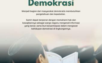 Santri Melek Demokrasi, Bawaslu Kabupaten Tegal Ajak Generasi Muda Pahami Pentingnya Pengawasan Pemilu