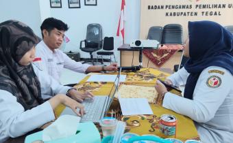 Tak Sekadar Teori, Bawaslu Kabupaten Tegal Praktik Langsung Teknik Klarifikasi Dugaan Tindak Pidana Pemilu