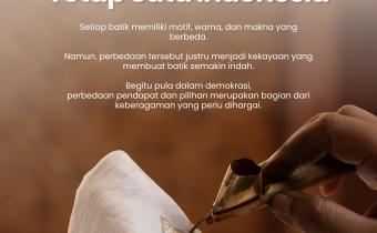 Hari Batik Nasional, Bawaslu Kabupaten Tegal Soroti Makna di Balik Perbedaan: Berbeda Motif, Tetap Satu Indonesia