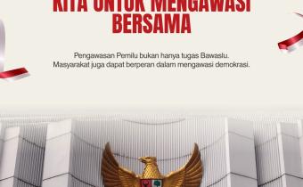 Pancasila Mengajarkan Kita untuk Mengawasi Bersama, Demokrasi Dijaga Bersama
