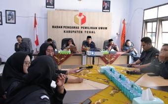 Perkuat Pencegahan dan Partisipasi, Bawaslu Kabupaten Tegal Matangkan Agenda Mingguan