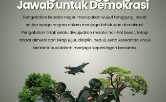 Pengabdian untuk Negeri, Tanggung Jawab untuk Demokrasi