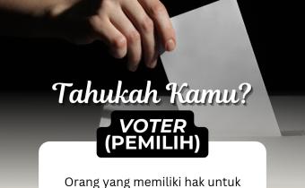 Bawaslu Kabupaten Tegal Kenalkan Istilah Kepemiluan, Voter sebagai Pemilih yang Memiliki Hak Suara