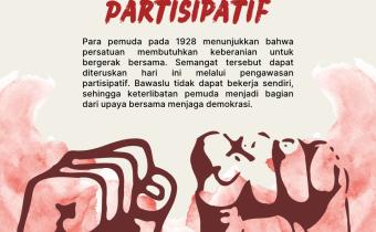 Dari Sumpah Pemuda ke Pengawasan Partisipatif, Bawaslu Kabupaten Tegal Ajak Generasi Muda Jaga Demokrasi