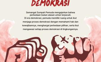 Satu Pemuda, Satu Semangat, Awasi Demokrasi: Bawaslu Kabupaten Tegal Ajak Generasi Muda Kawal Demokrasi