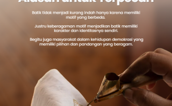 Beda Motif, Bukan Alasan untuk Terpecah