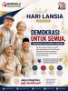 Peringati Hari Lansia, Bawaslu Kabupaten Tegal Dorong Demokrasi Inklusif bagi Kelompok Rentan