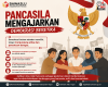 Bawaslu Kabupaten Tegal Publikasikan Pesan “Pancasila Mengajarkan Demokrasi Beretika”